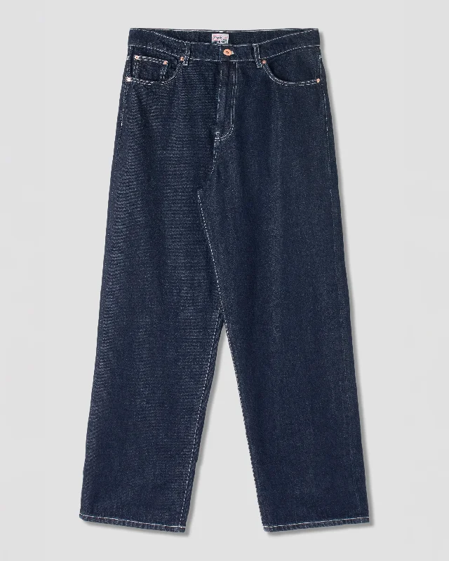 Women's Trendy Pants-Wide 5 Jean (Single Rinse Denim)