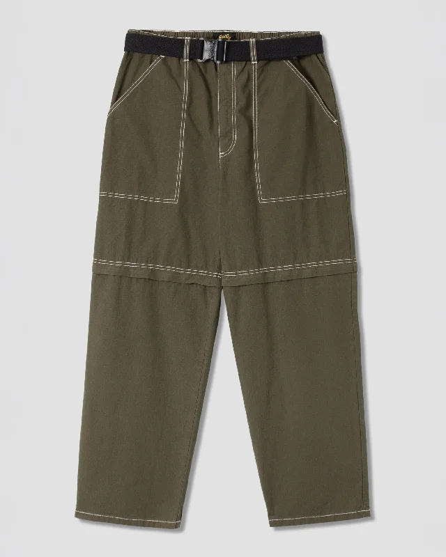 Women's Quick-Dry Pants-Zip Off Pant (Olive Ripstop)