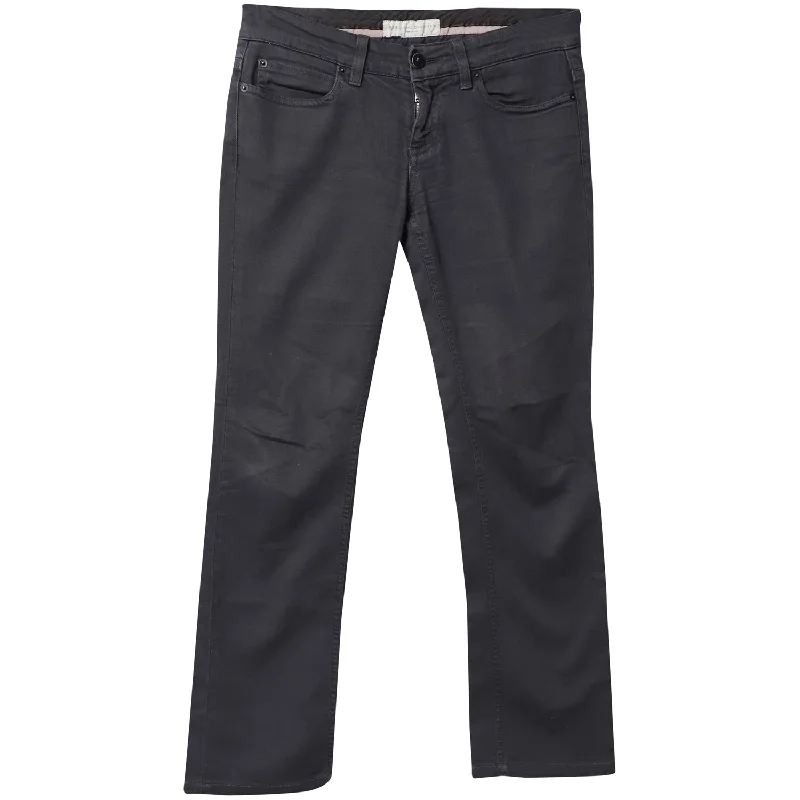 Women's UV Protection Pants-Stella McCartney Denim Jeans in Dark Grey Cotton