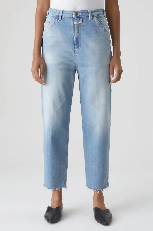 Women's Concert Pants-Welby Jean In Mid Blue