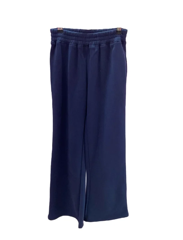 Women's Pinstripe Pants-Women's Soft Sweatpants In Navy